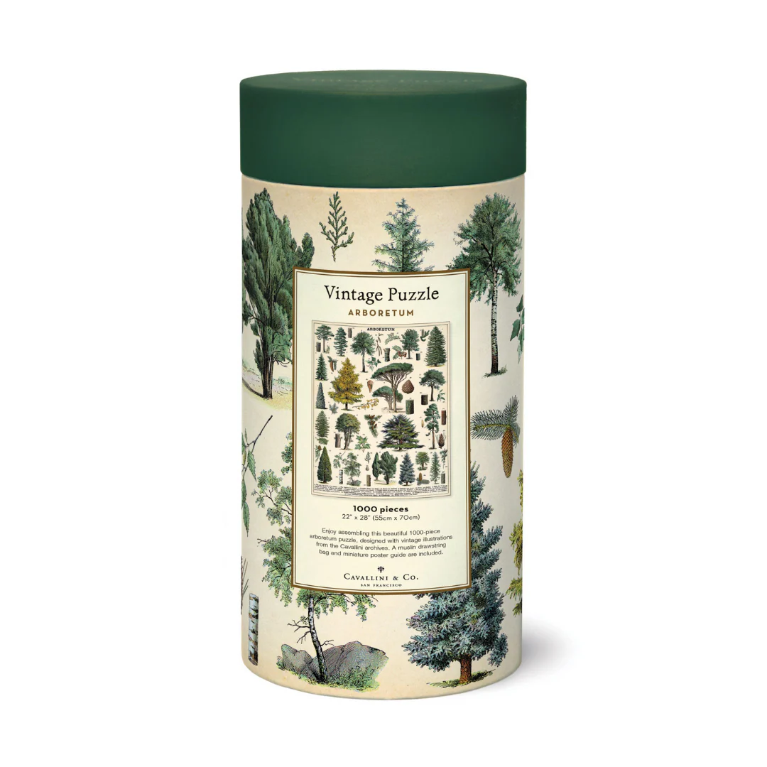 Cavallini & Co. 1000 Piece Puzzle - Arboretum - Image 3