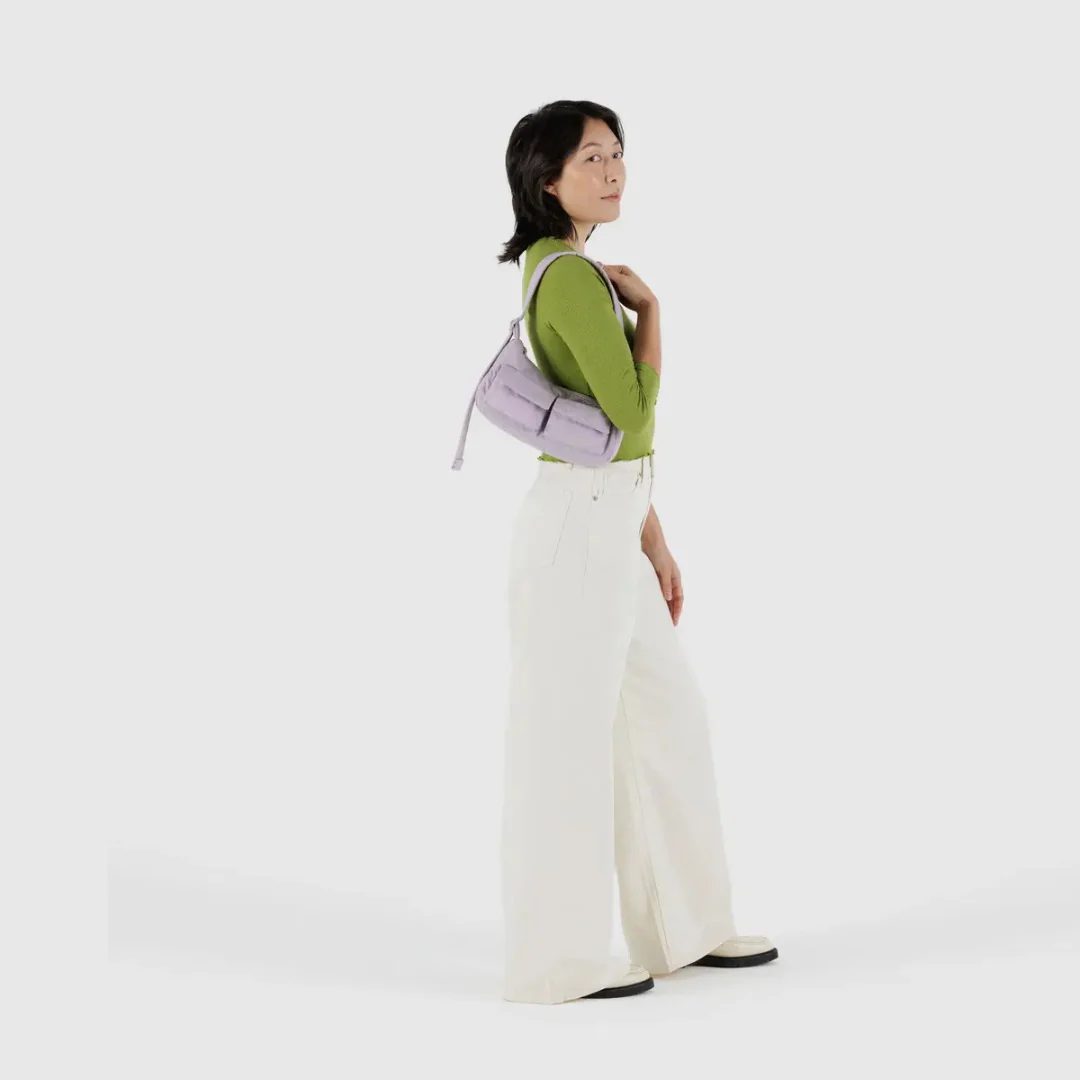 Baggu Cargo Shoulder Bag - Dusty Pink - Image 3