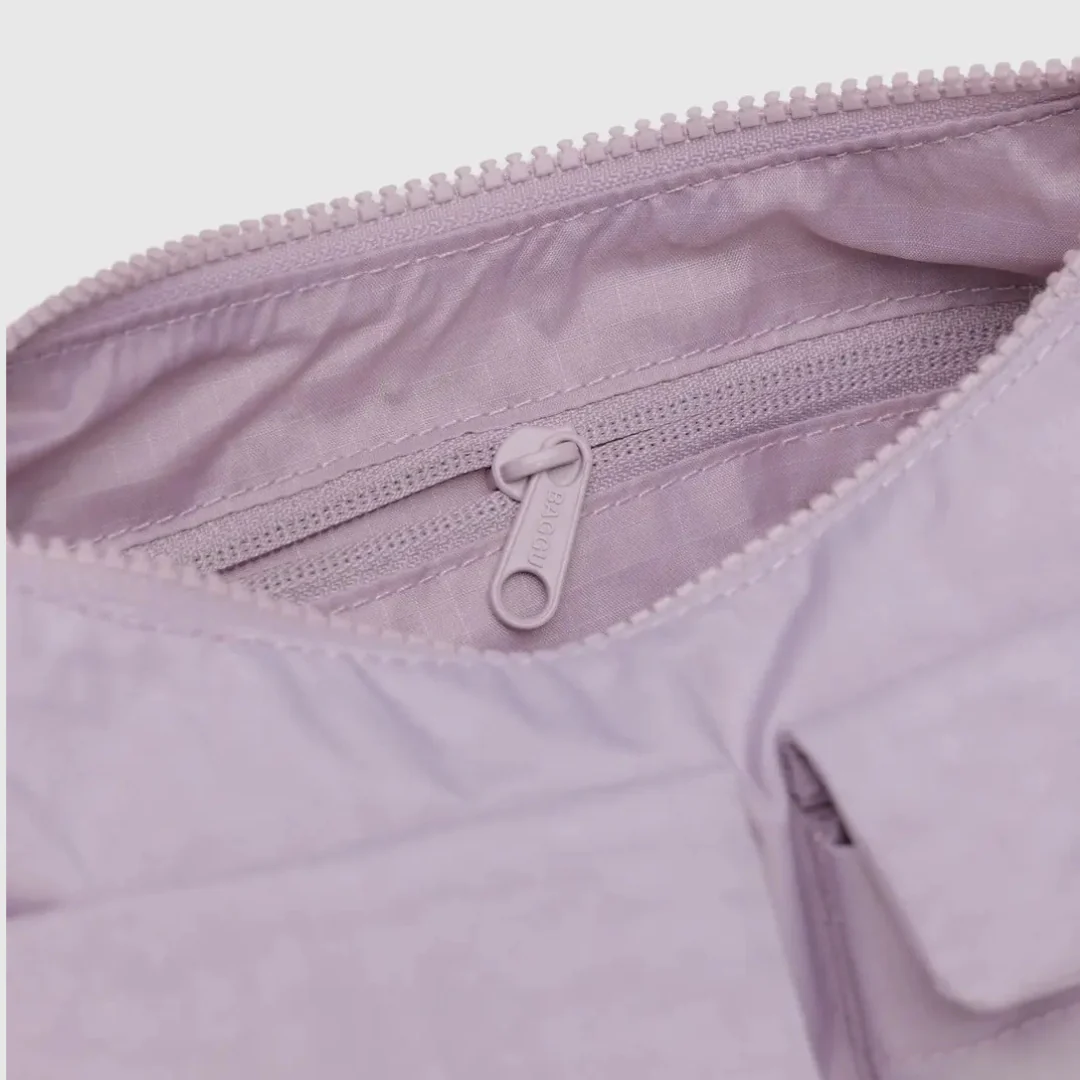 Baggu Cargo Shoulder Bag - Dusty Pink - Image 4