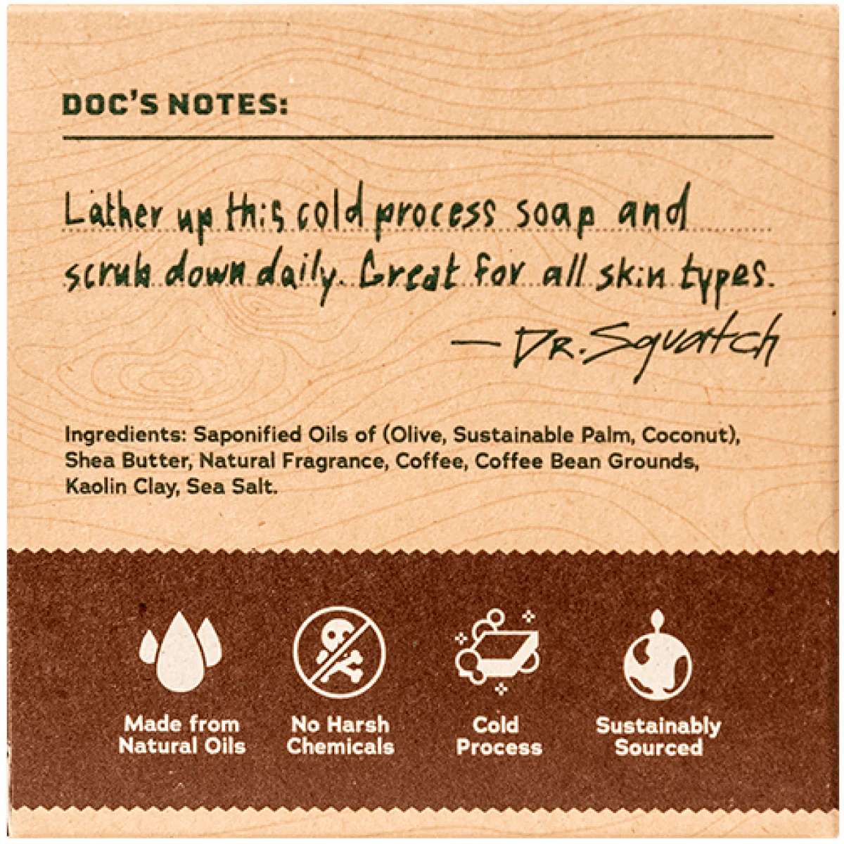 Dr. Squatch Bar Soap - Cold Brew Cleanse - Image 4