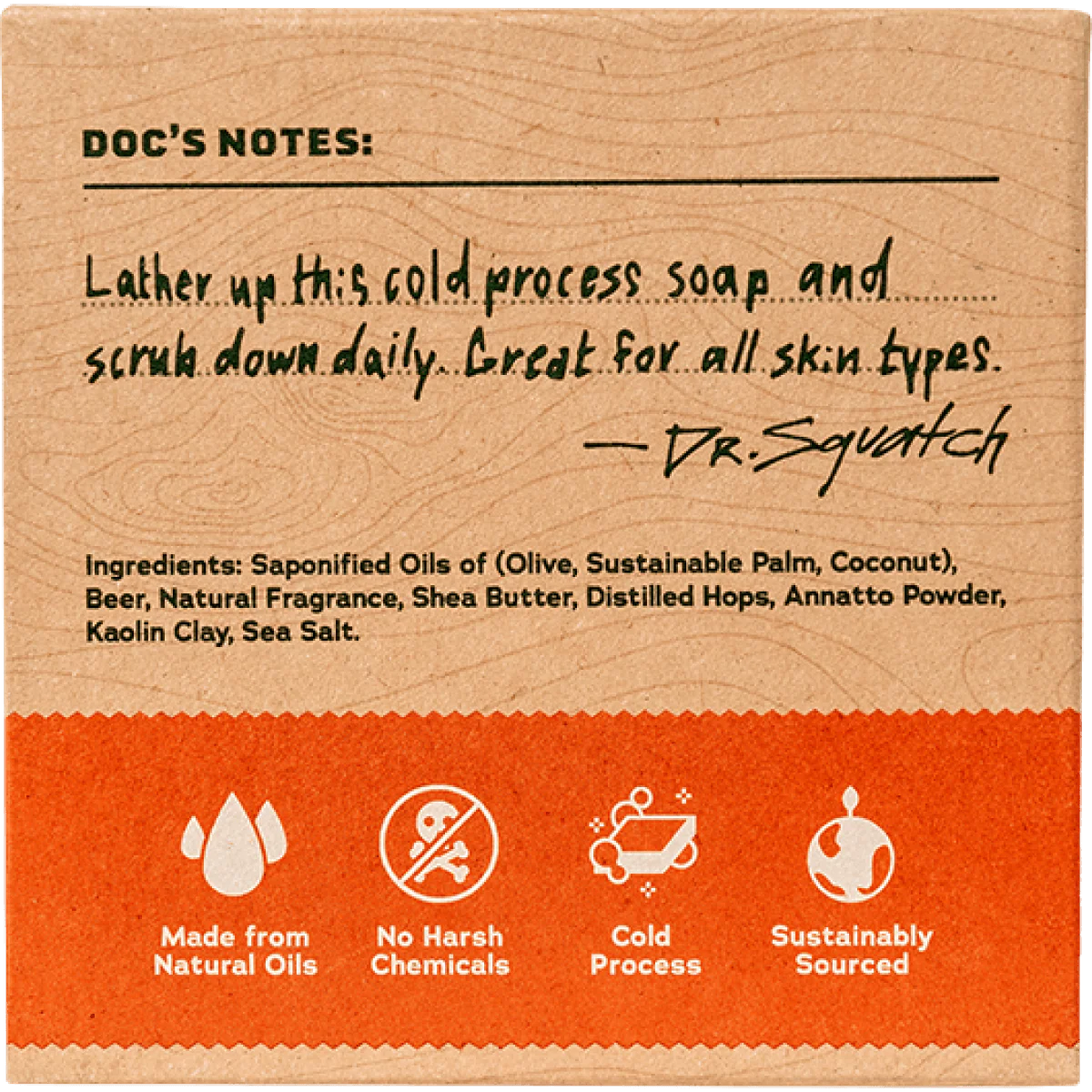 Dr. Squatch Bar Soap - Grapefruit IPA - Image 4