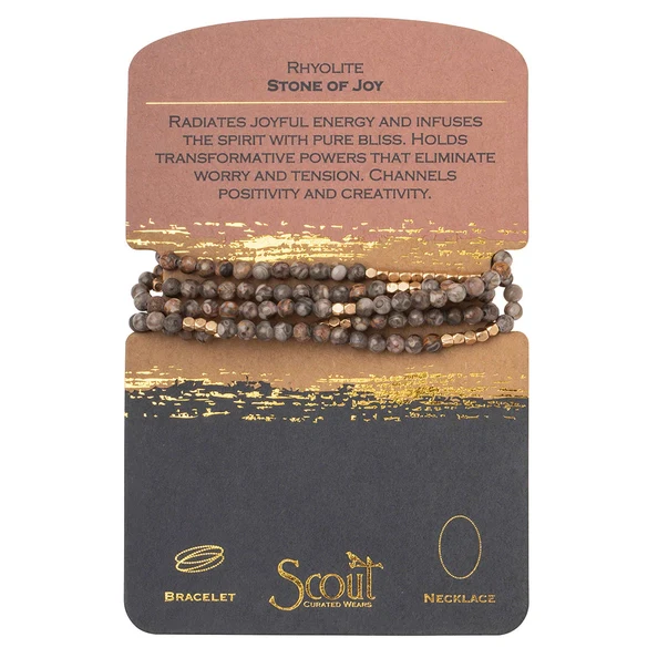 Scout Stone Wrap Bracelet/Necklace - Image 38